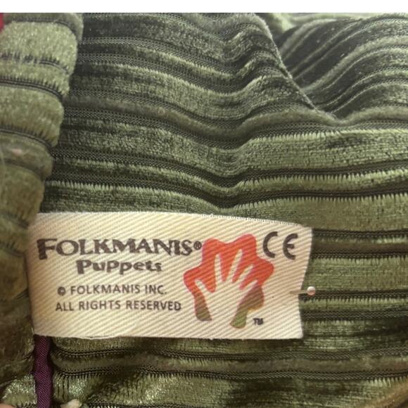 Vintage FOLKMANIS Pinocchio Full Body Hand Puppet Moving Nose Mouth - Picture 11 of 12